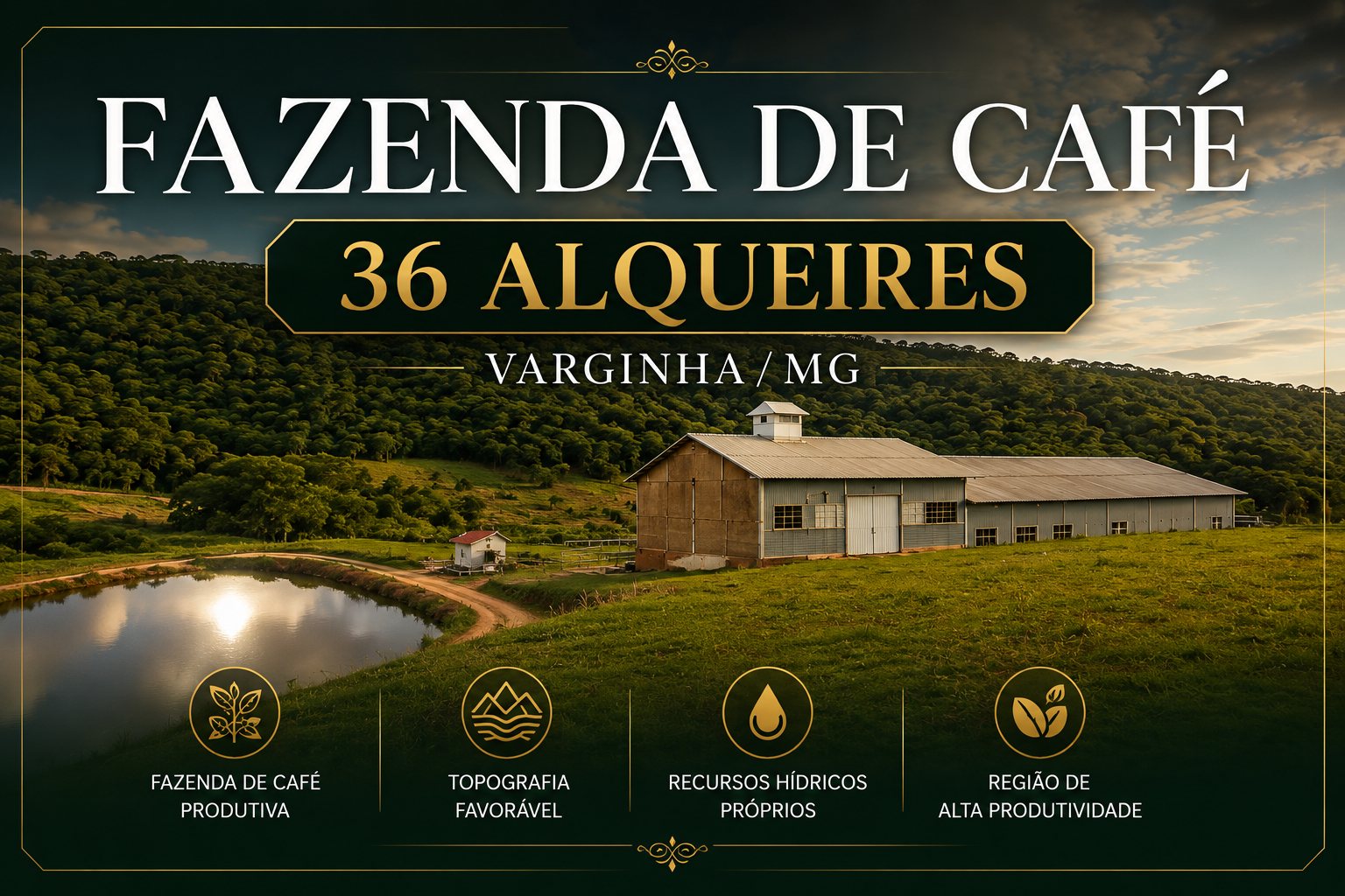  Fazenda de Café em Varginha, MG
